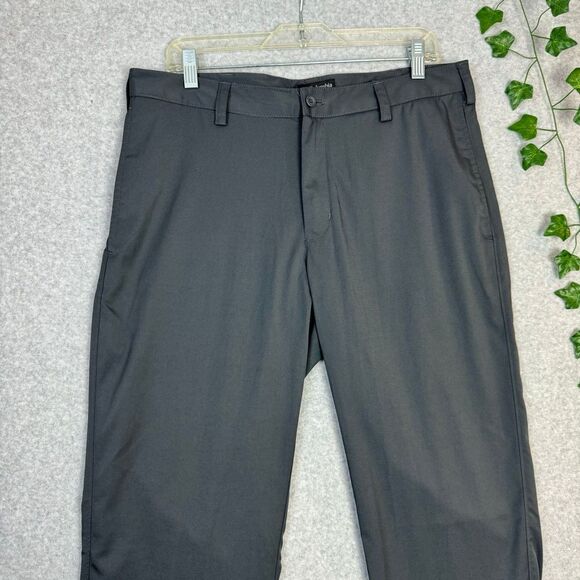 Columbia Golf Omni-Wick Pants Mens gray size 34/32 - Picture 2 of 12